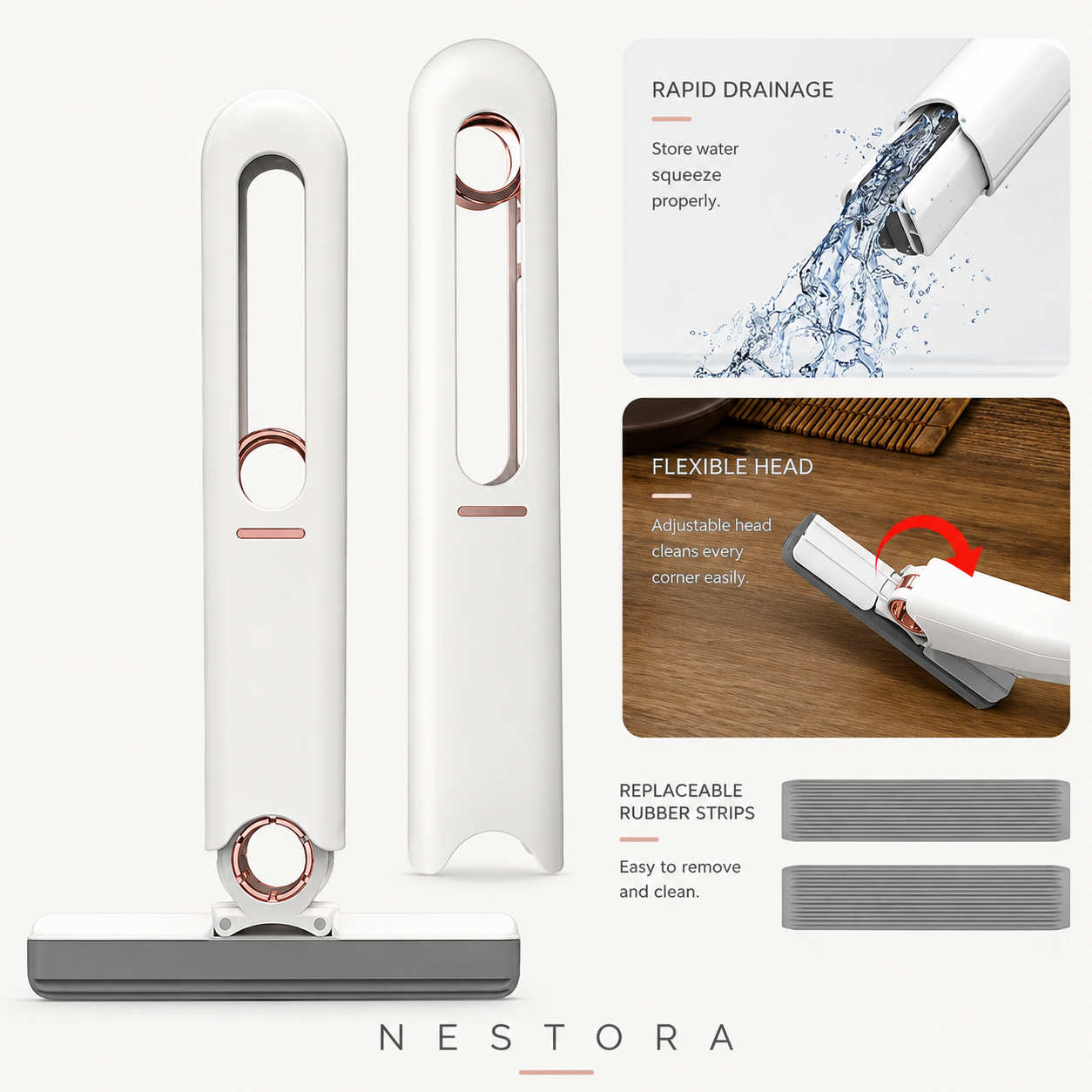 Nestora™ Mini Squeeze Mop