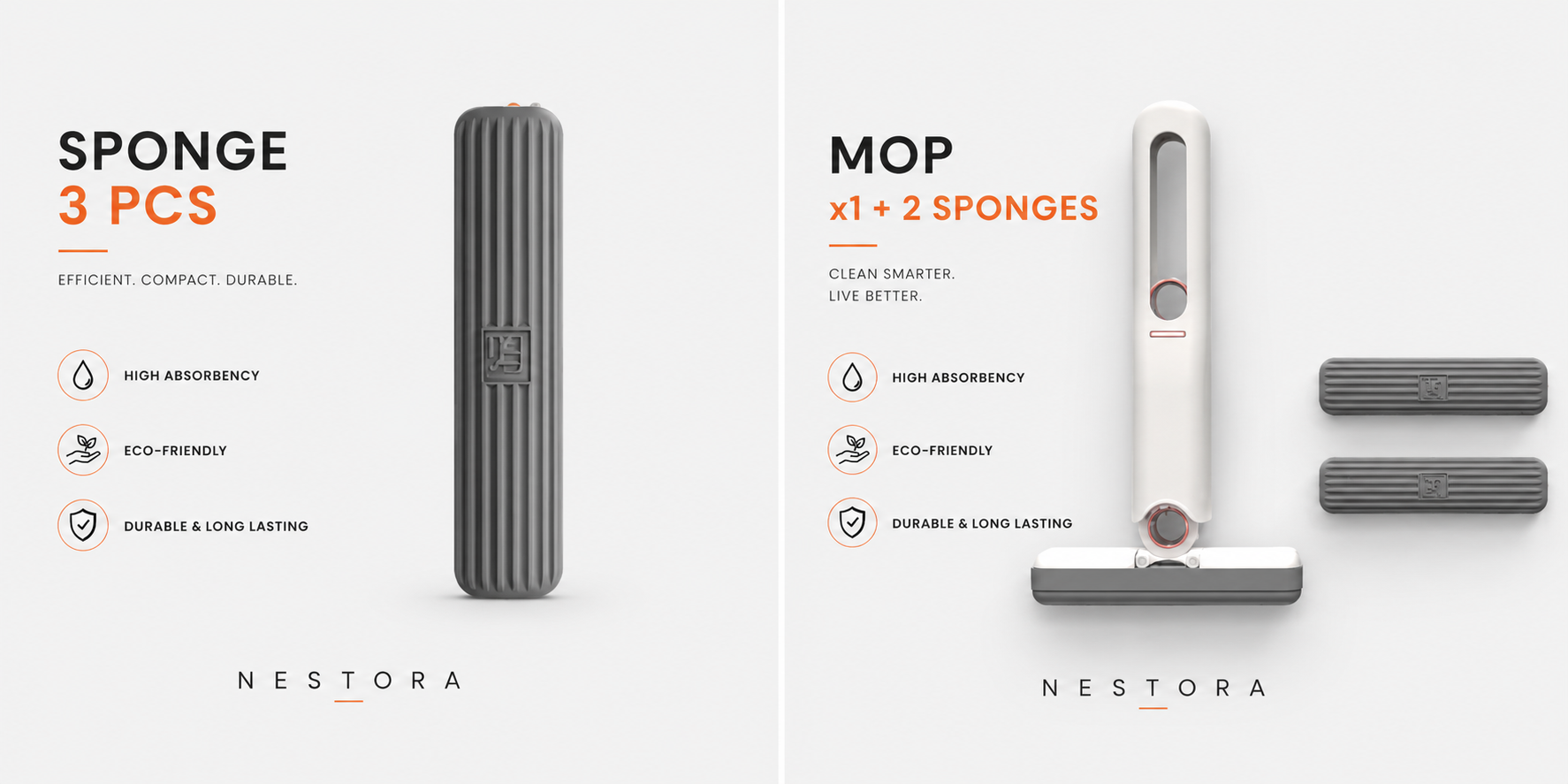 Nestora™ Mini Squeeze Mop