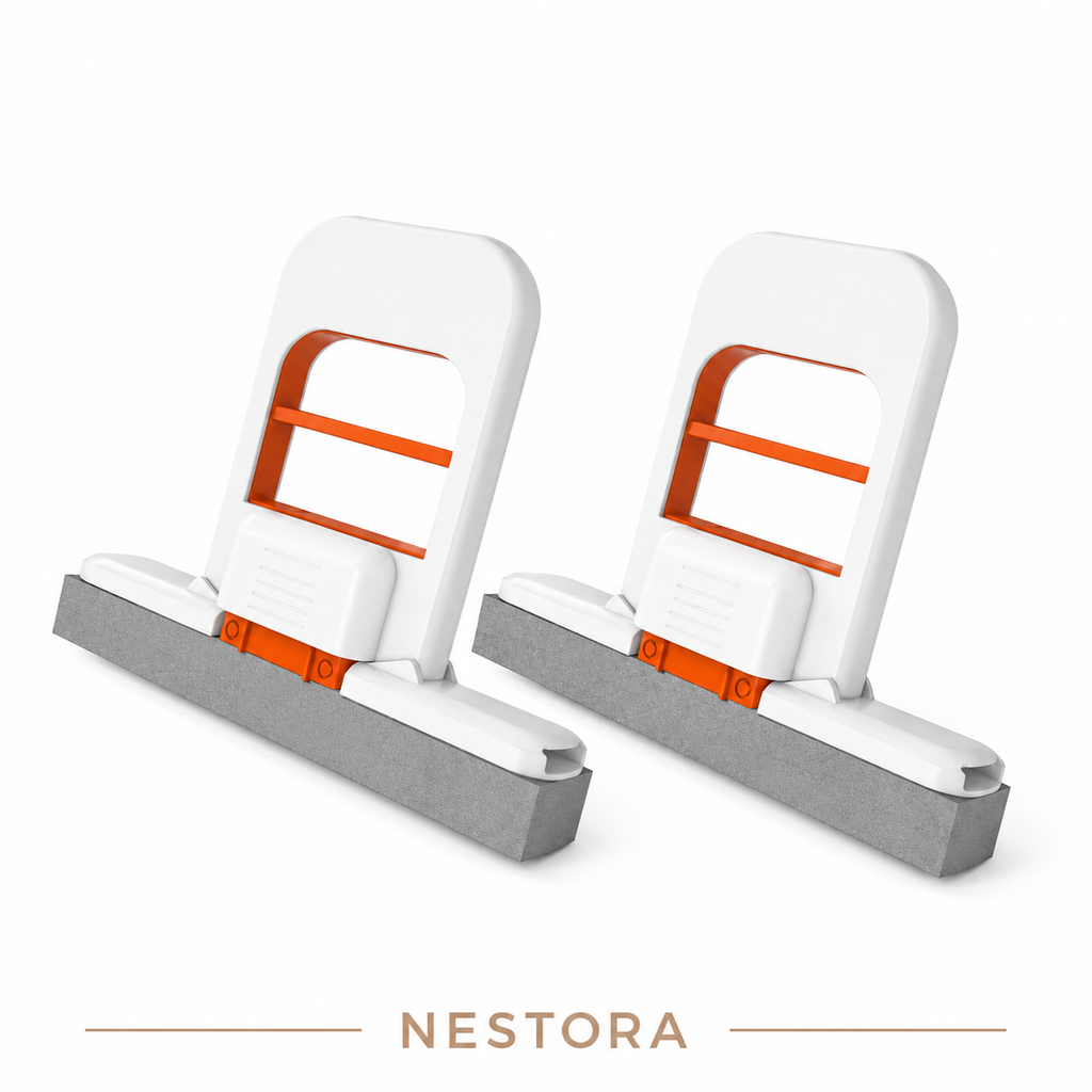 Nestora™ Compact Foldable Sponge Mop