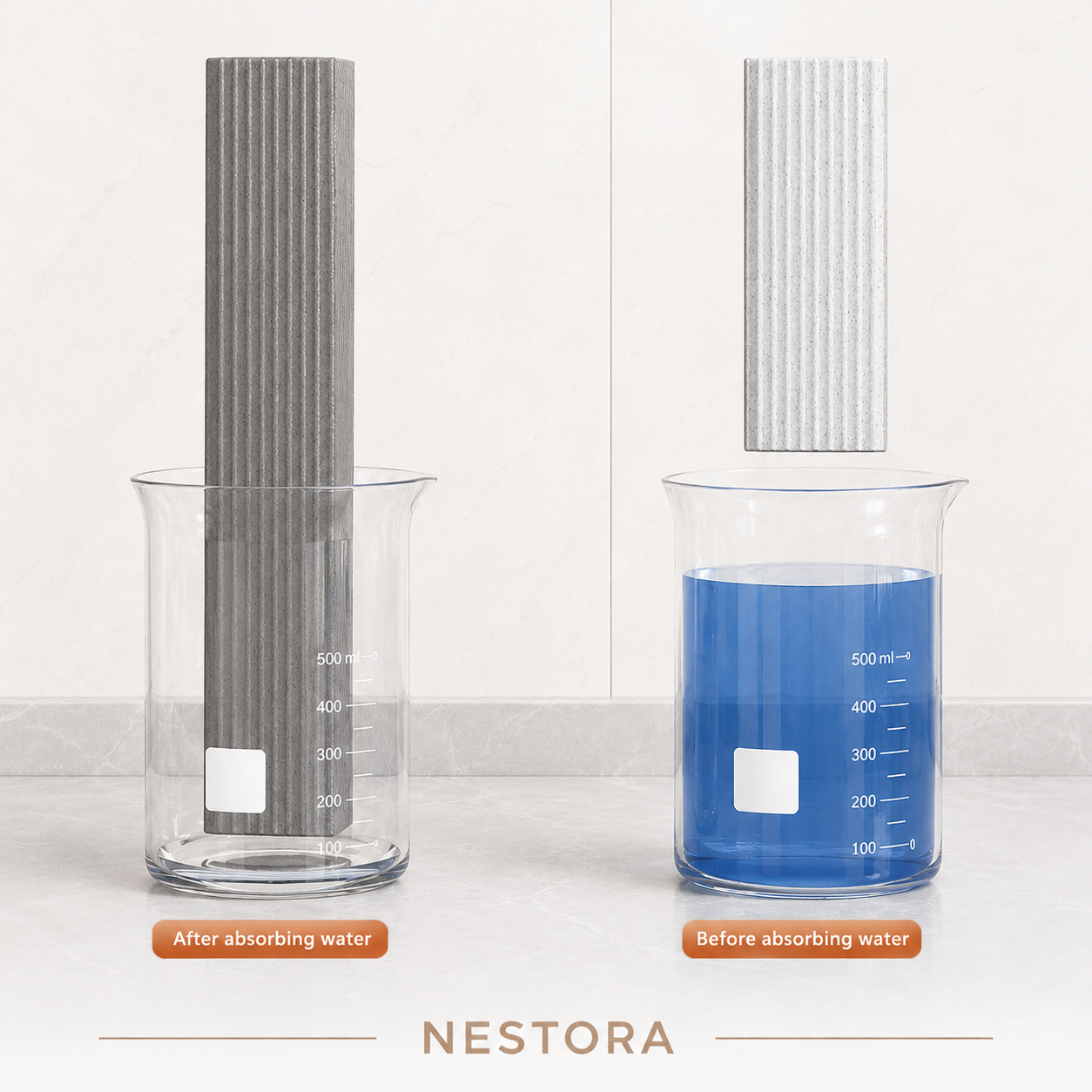 Nestora™ Compact Foldable Sponge Mop
