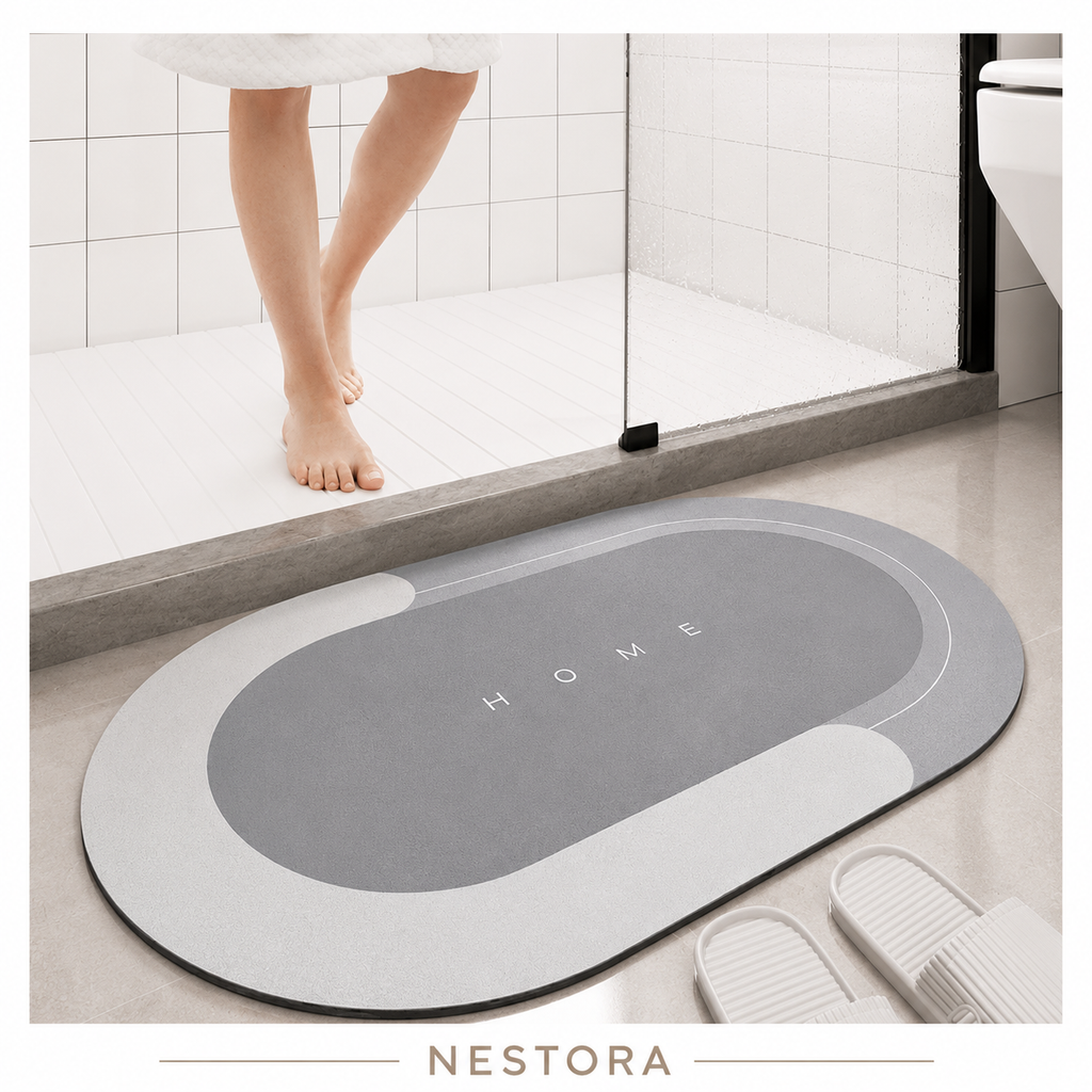 Nestora™ Ultra Absorbent Non-Slip Bathroom Mat