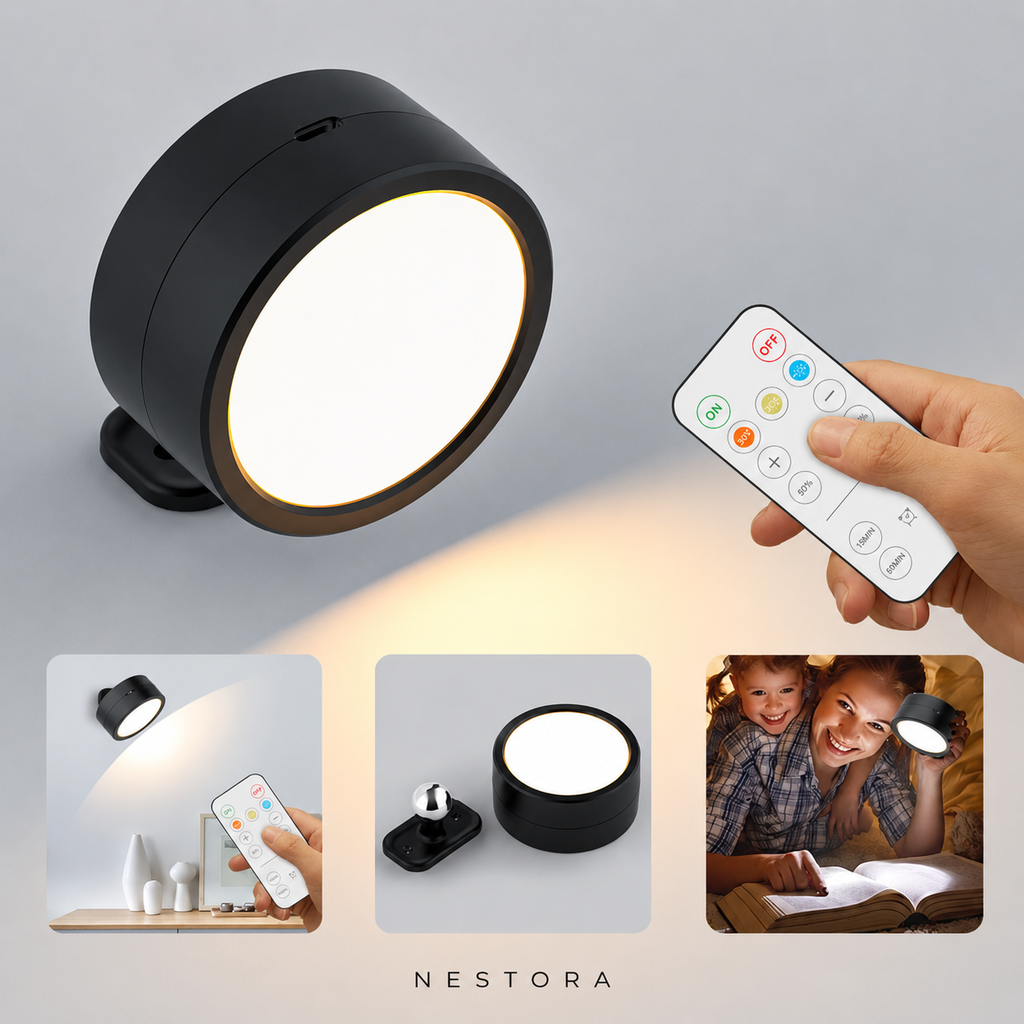 Nestora™ Smart Rotatable LED Wall Light