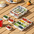 Nestora™ Divided Snack & Fruit Storage Box