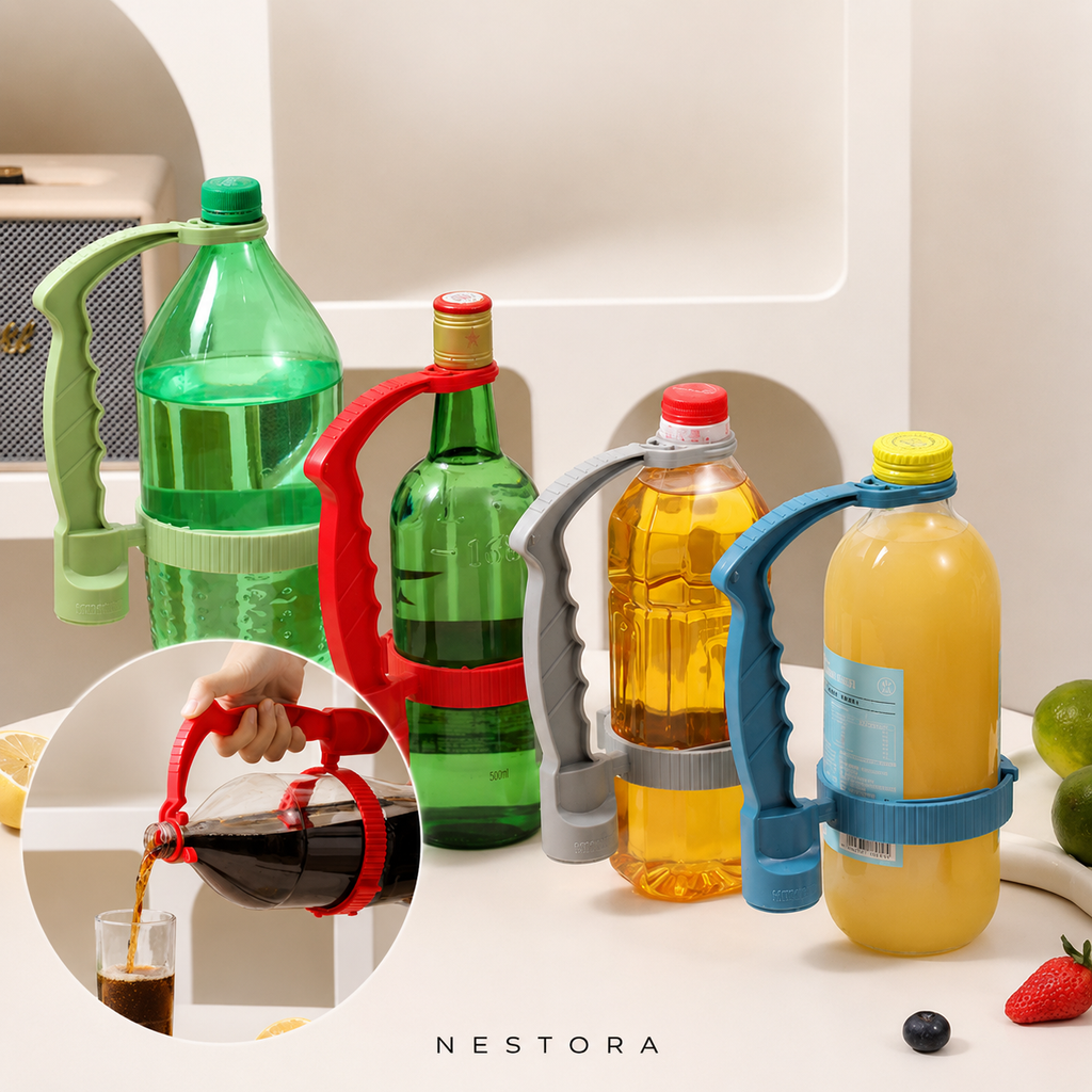 Nestora™ Adjustable Bottle Pouring Handle