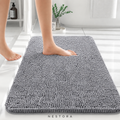 Nestora™ Luxury Chenille Non-Slip Bath Rug