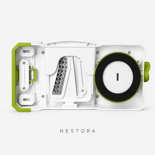 Nestora™ 4-Blade Vegetable Slicer & Choppe