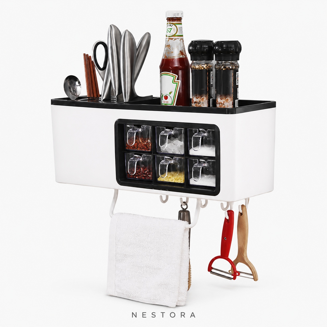 Nestora™ SpaceSaver Kitchen Organizer